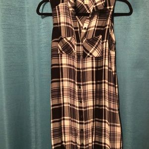 Plaid dress